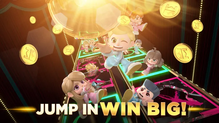 Sparkling golden bonus coins for 2jl VIP members